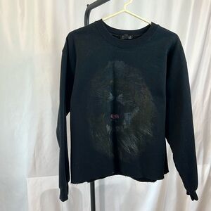 Topshop lion crewneck size M